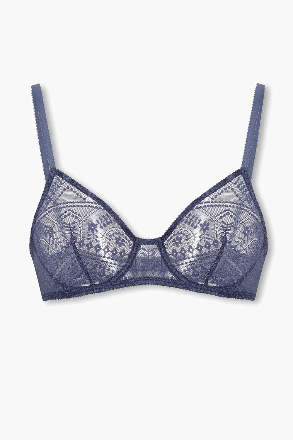 NAVY BLUE ‘Ecorce’ bra