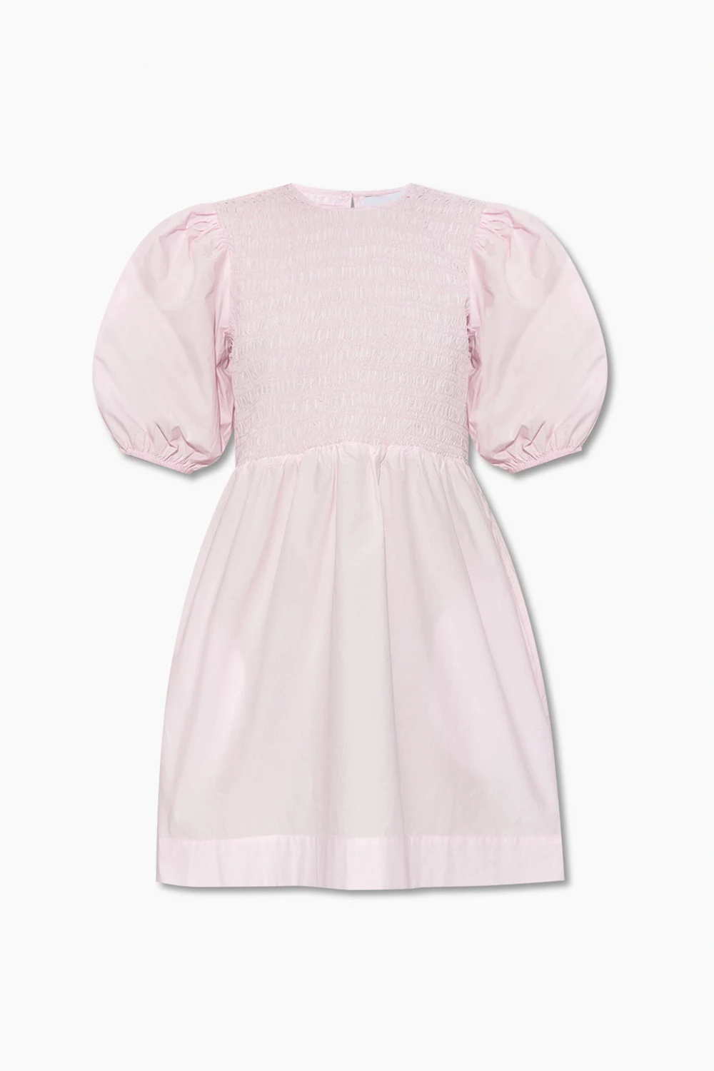 Dress with short sleeves