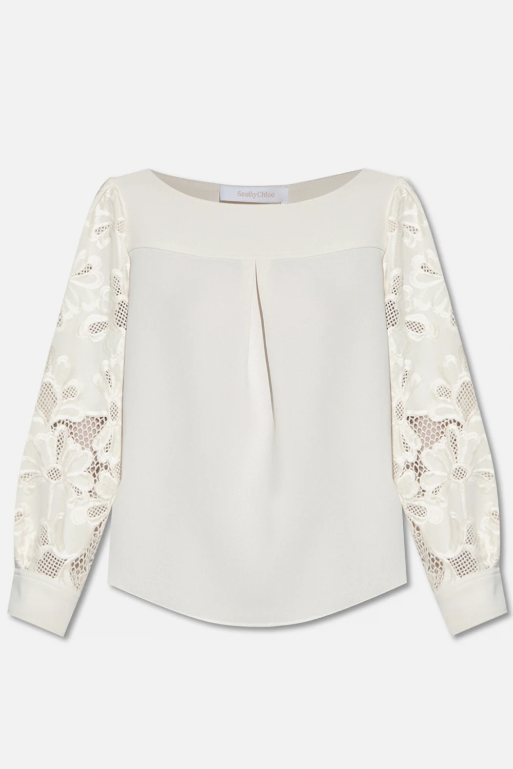 Top with decorative sleeves