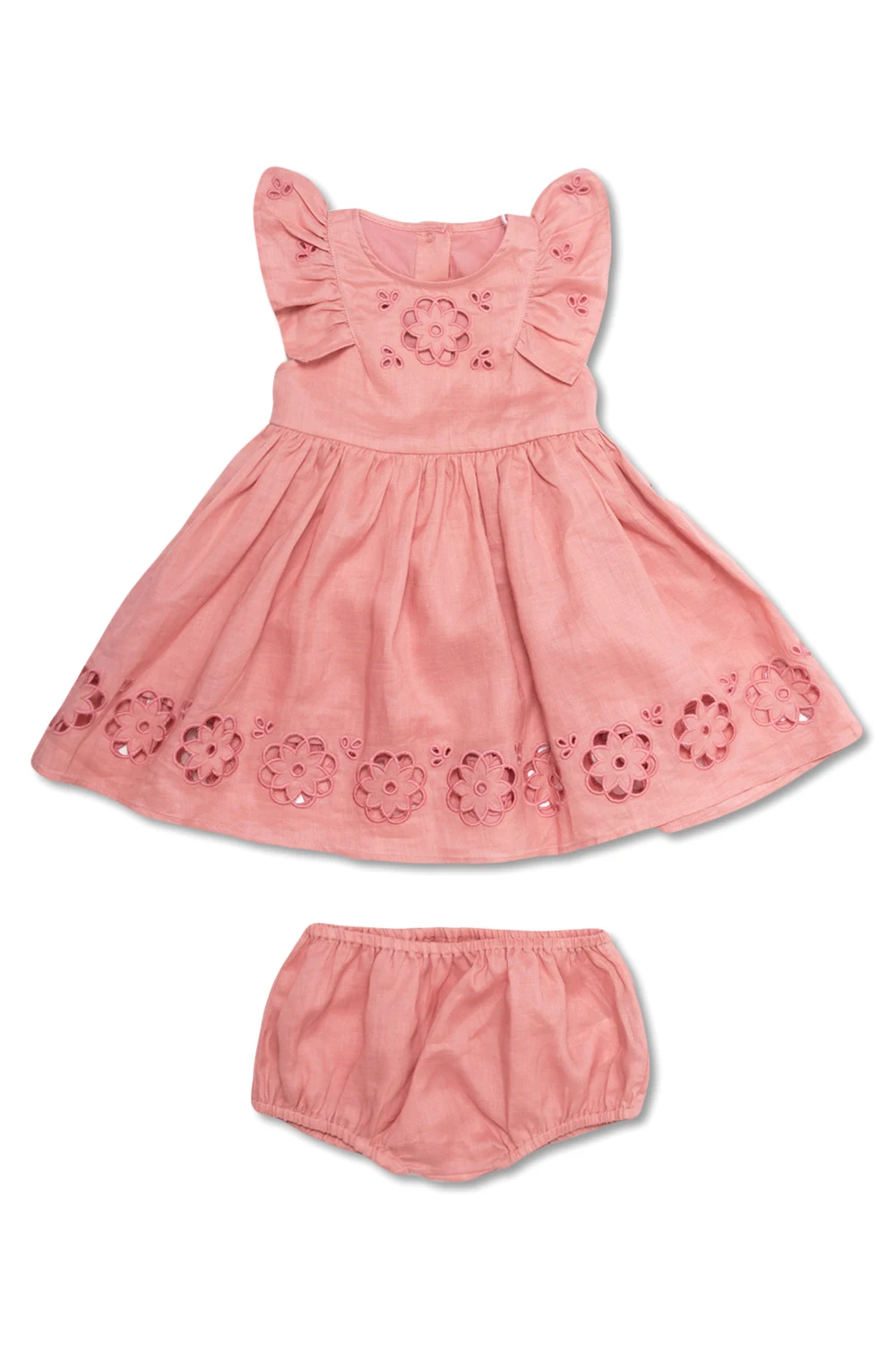 PINK Openwork dress