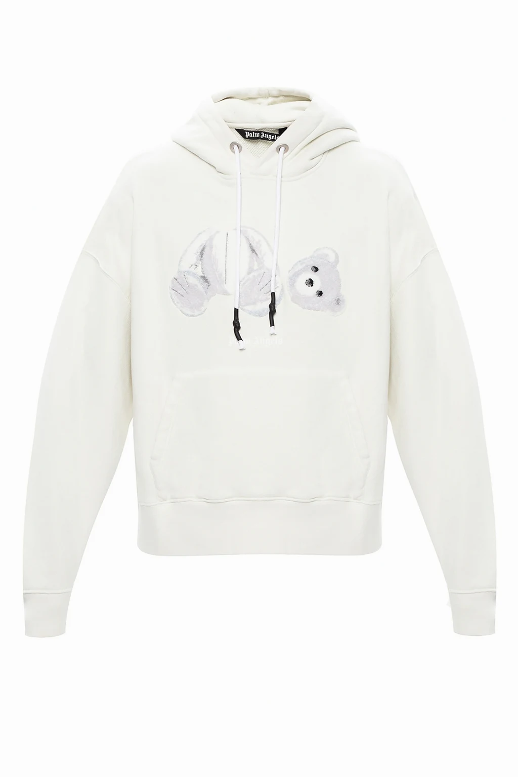 cream Logo hoodie