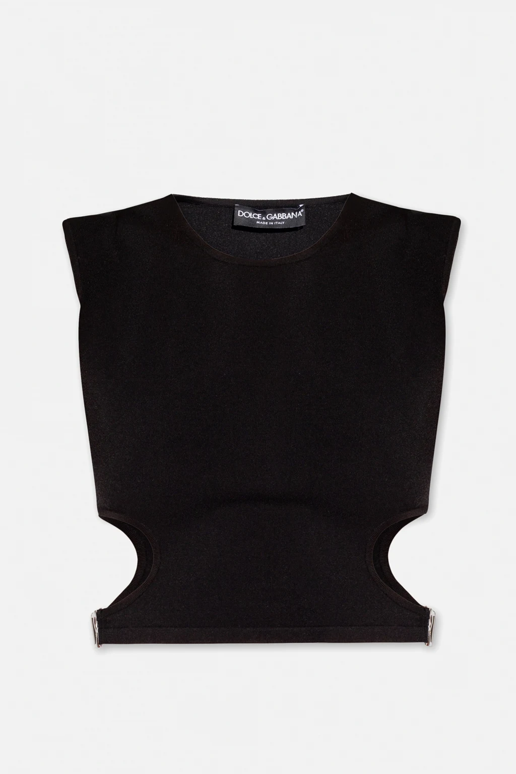 BLACK Cut-out top