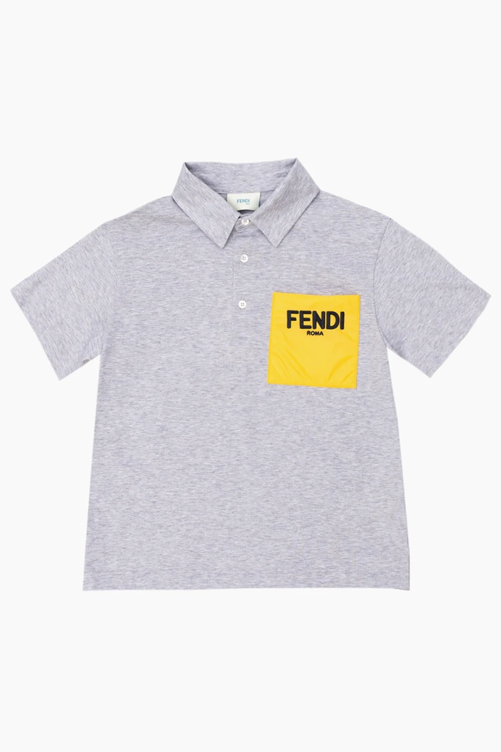 GREY Polo shirt with logo