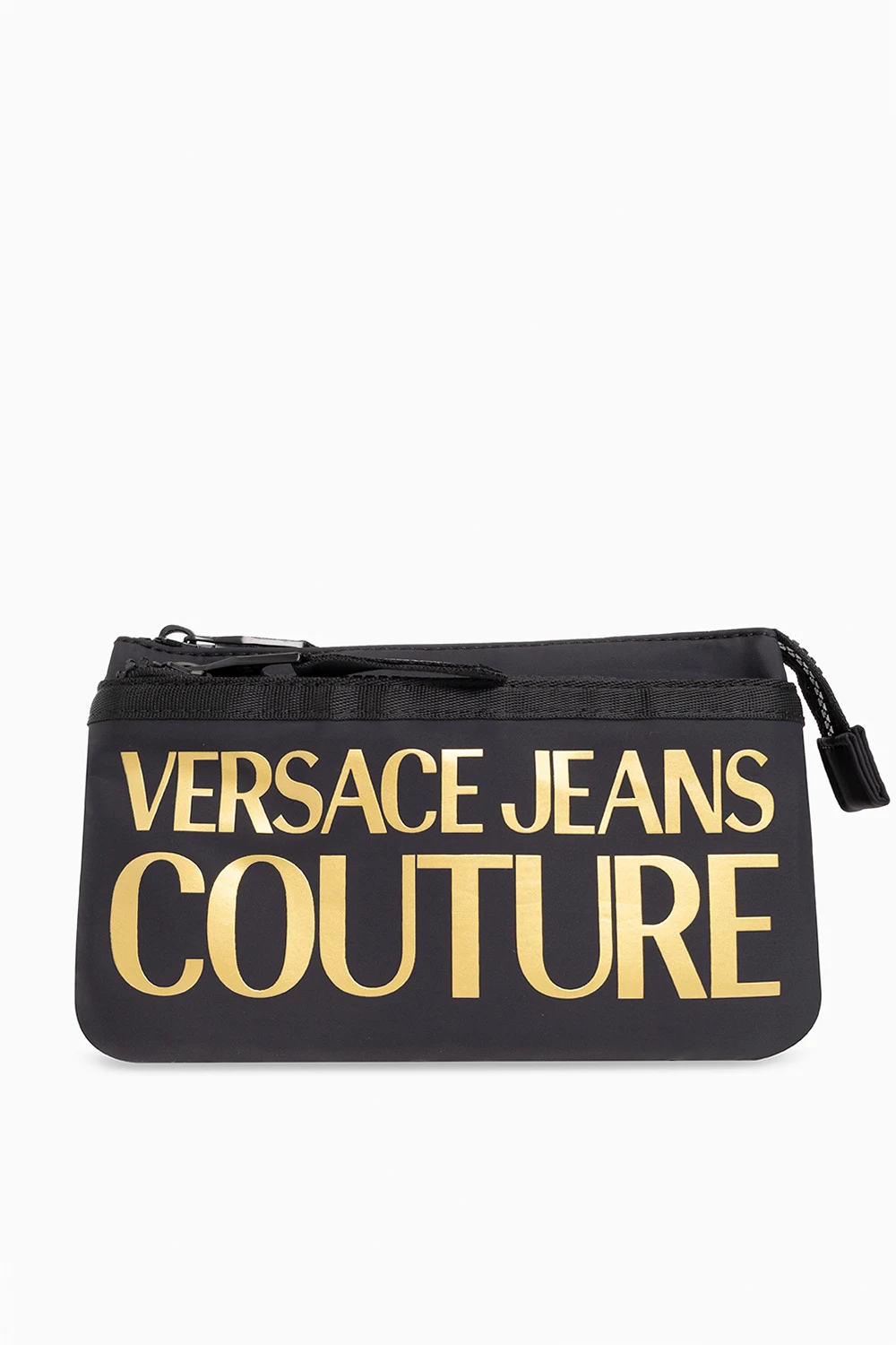 BLACK Belt bag with logo