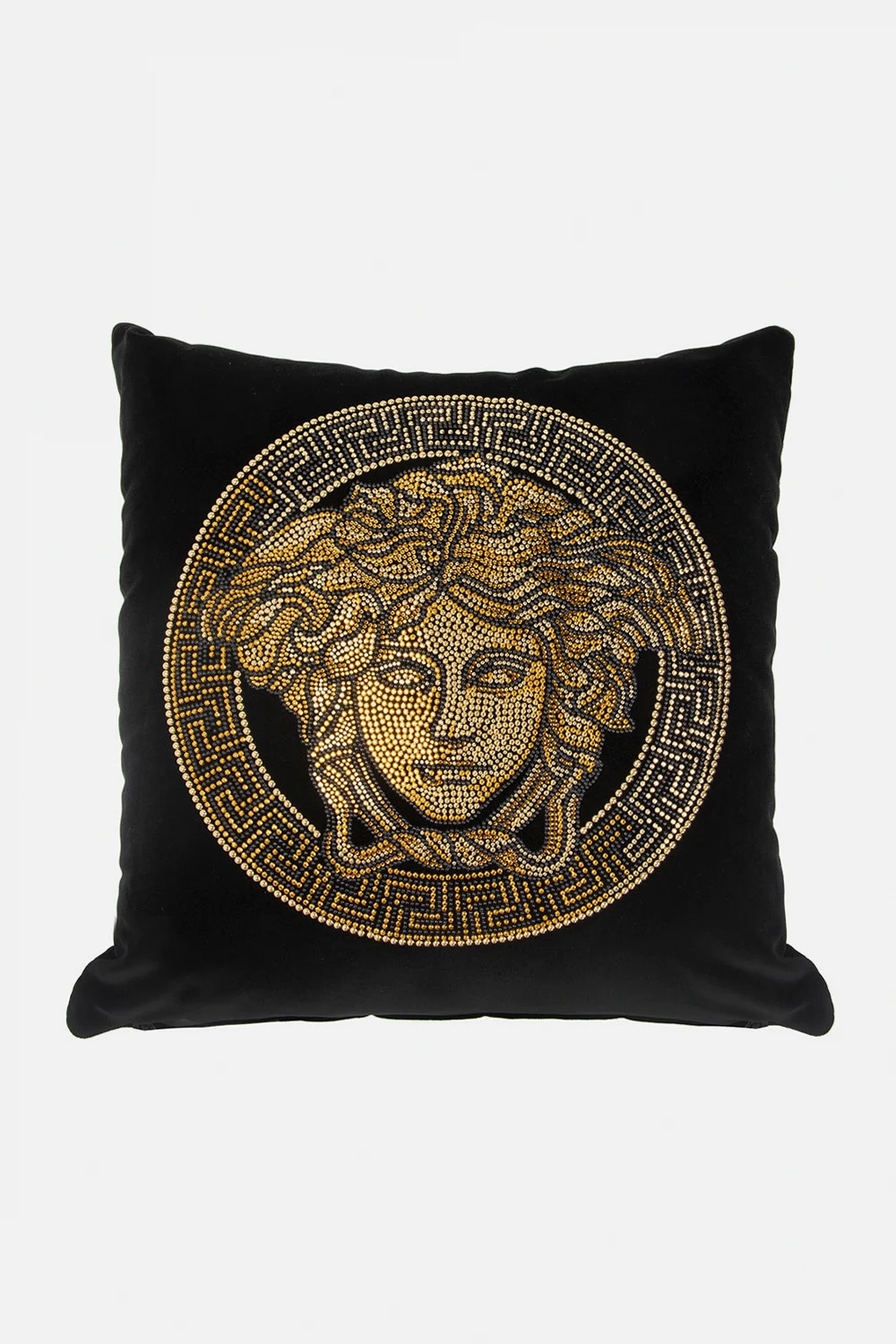 BLACK Medusa head cushion