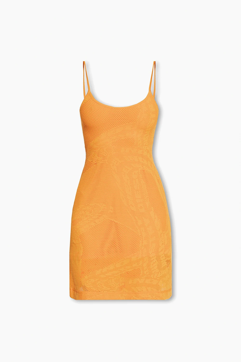 ORANGE ‘D-JAQUNET’ sleeveless dress