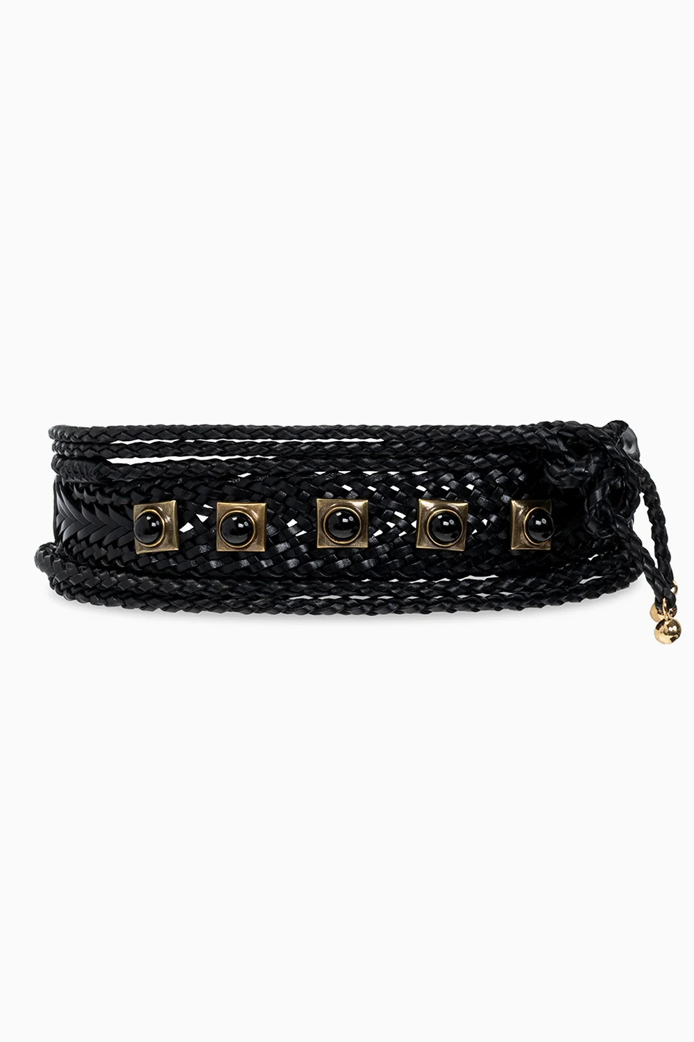 Leather belt from the ‘Crown Me’ collection