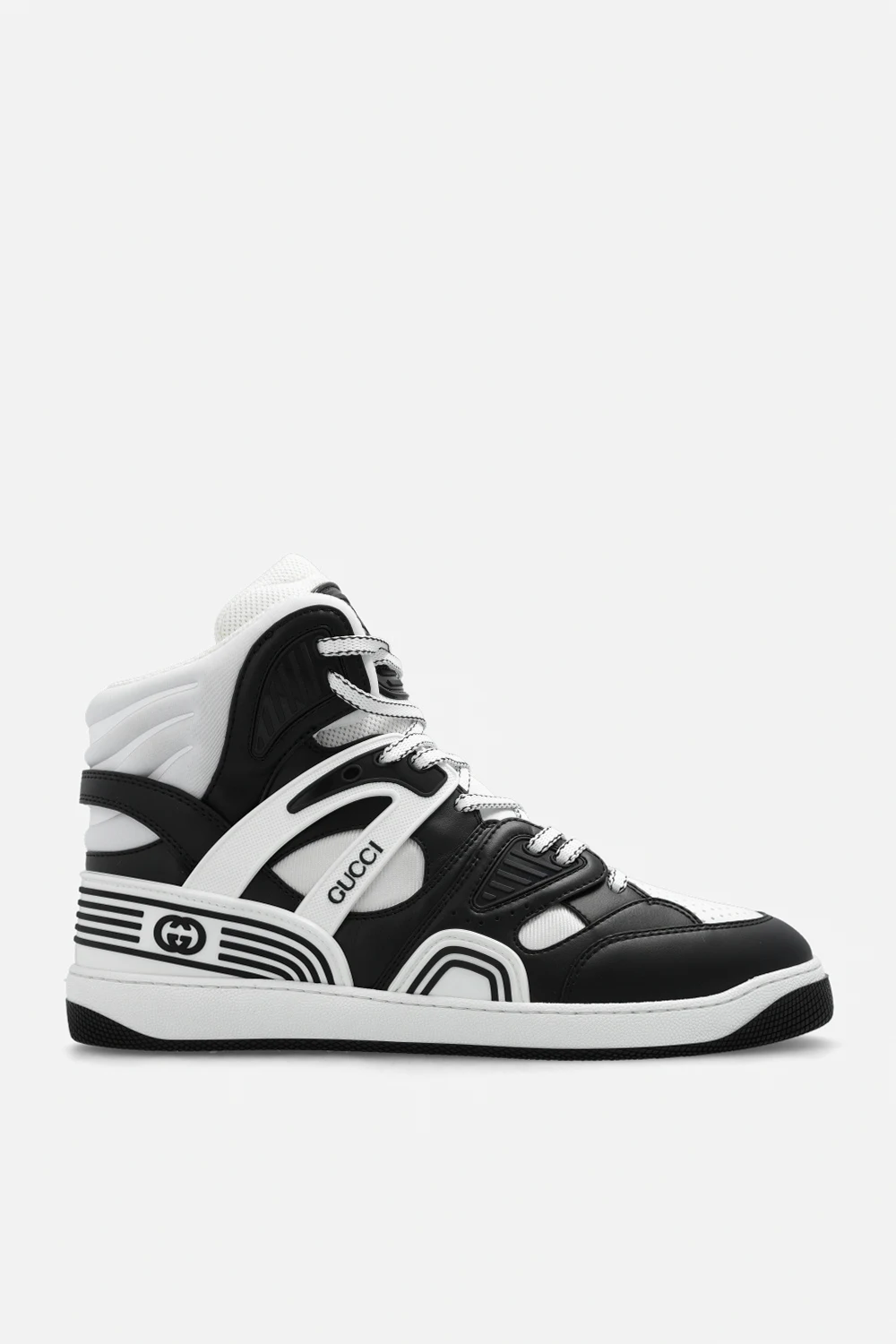 ‘Basket’ high-top sneakers