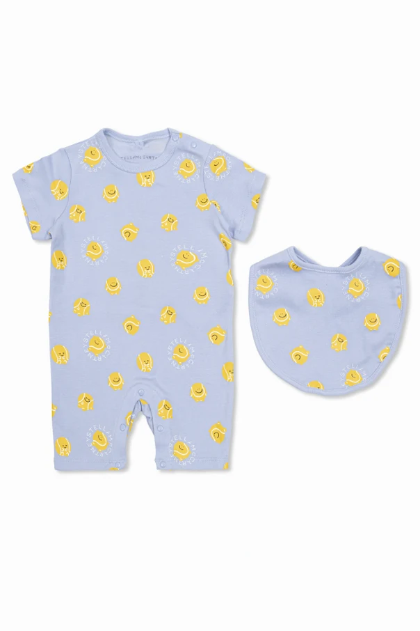 PURPLE Set: bodysuit, bib