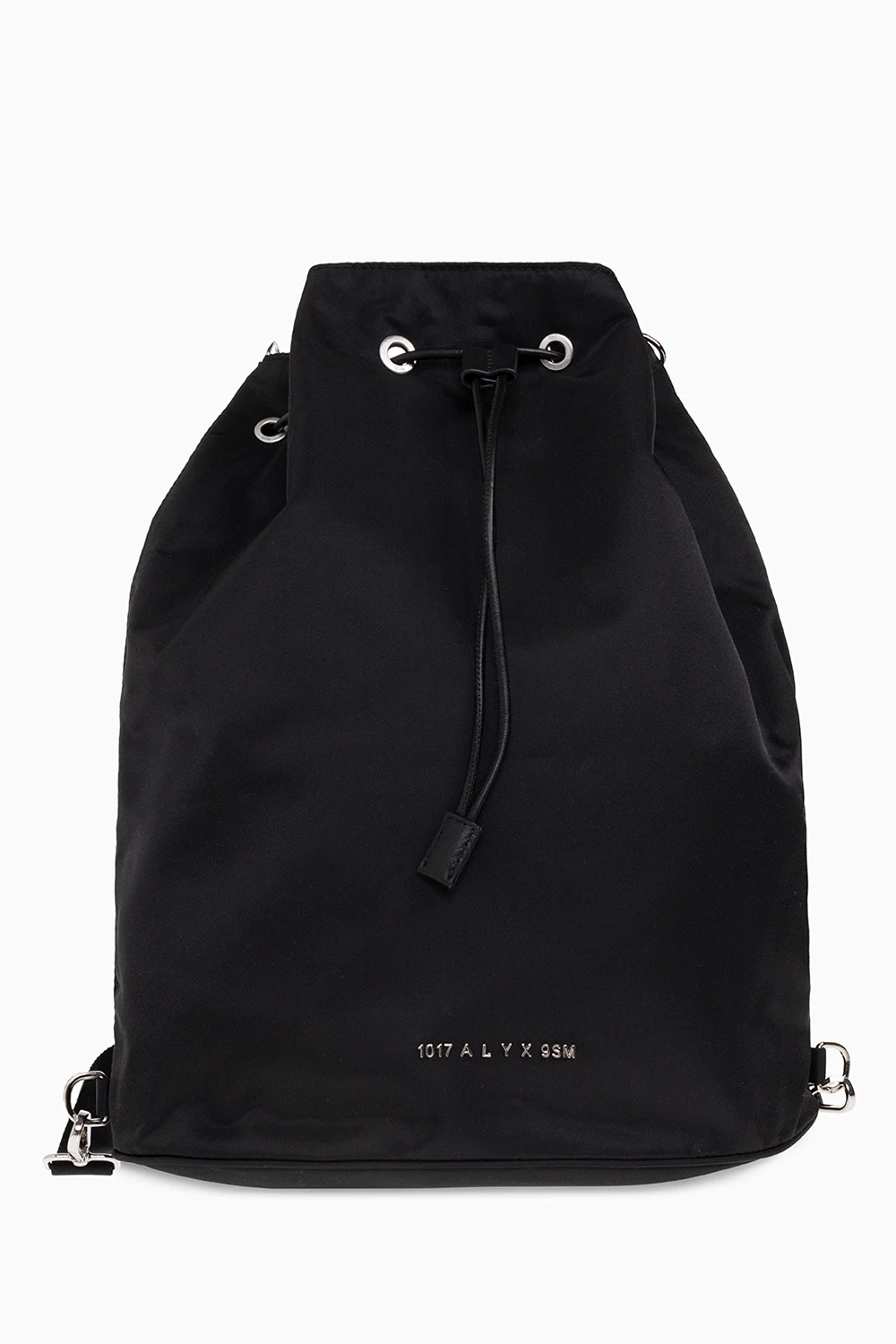 BLACK Backpack with logo