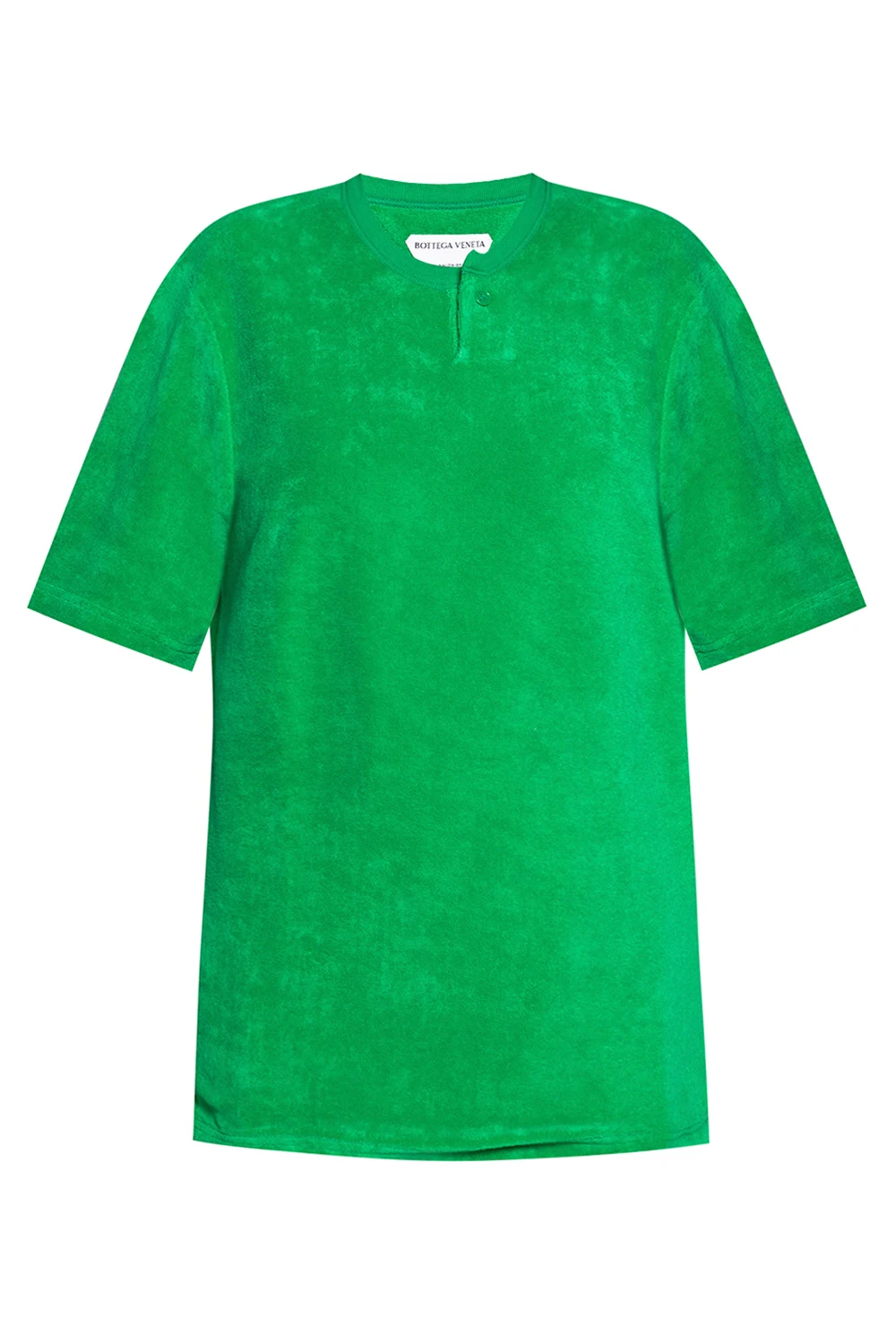T-shirt z tkaniny ‘frotte’