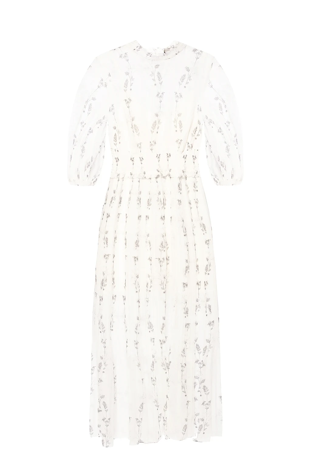 WHITE ‘Delfi’ pleated dress