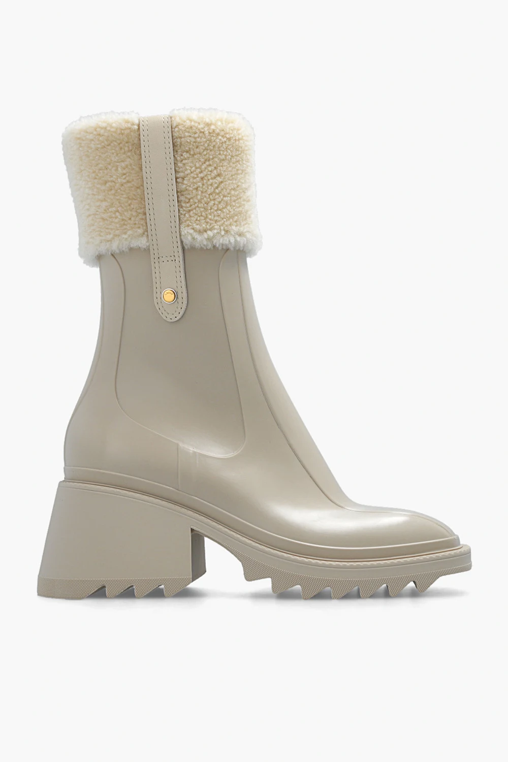 ‘Betty’ heeled rain boots