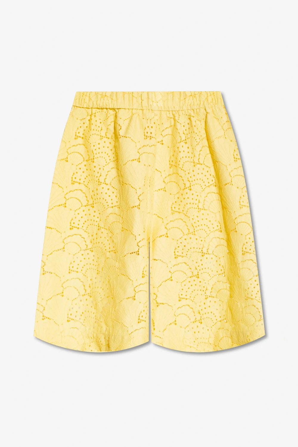 YELLOW  ‘Karen’ lace shorts