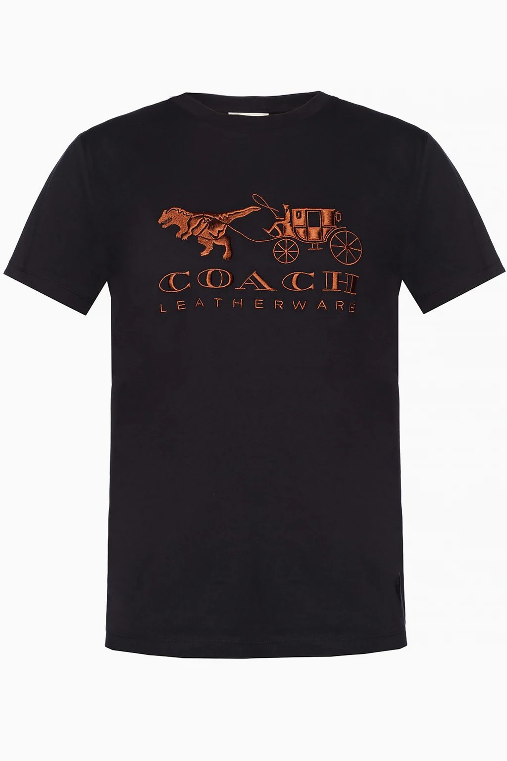 T-shirt z wyszytym logo