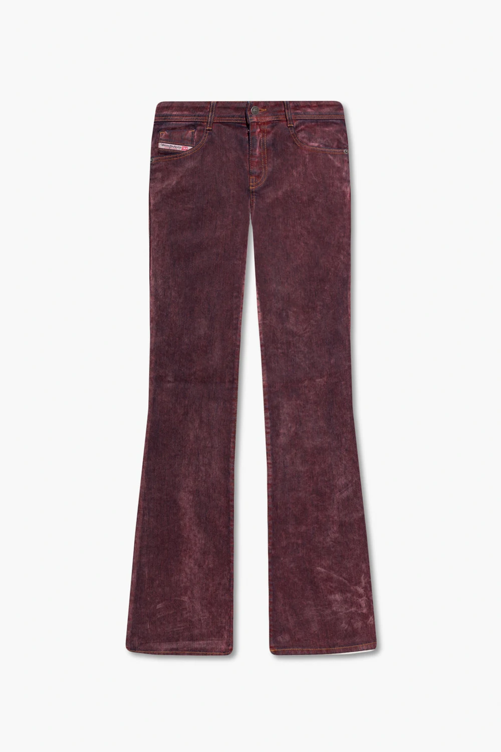 PINK ‘1969 D-Ebbey’ low rise flared jeans