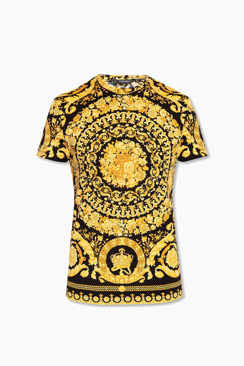 T-shirt z wzorem barokowym