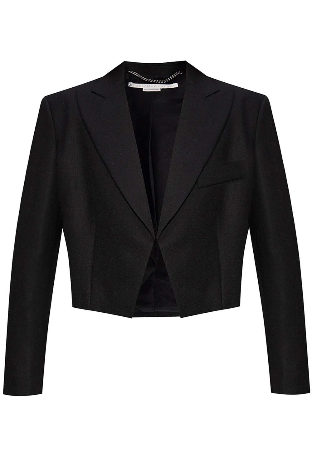 BLACK Cropped blazer