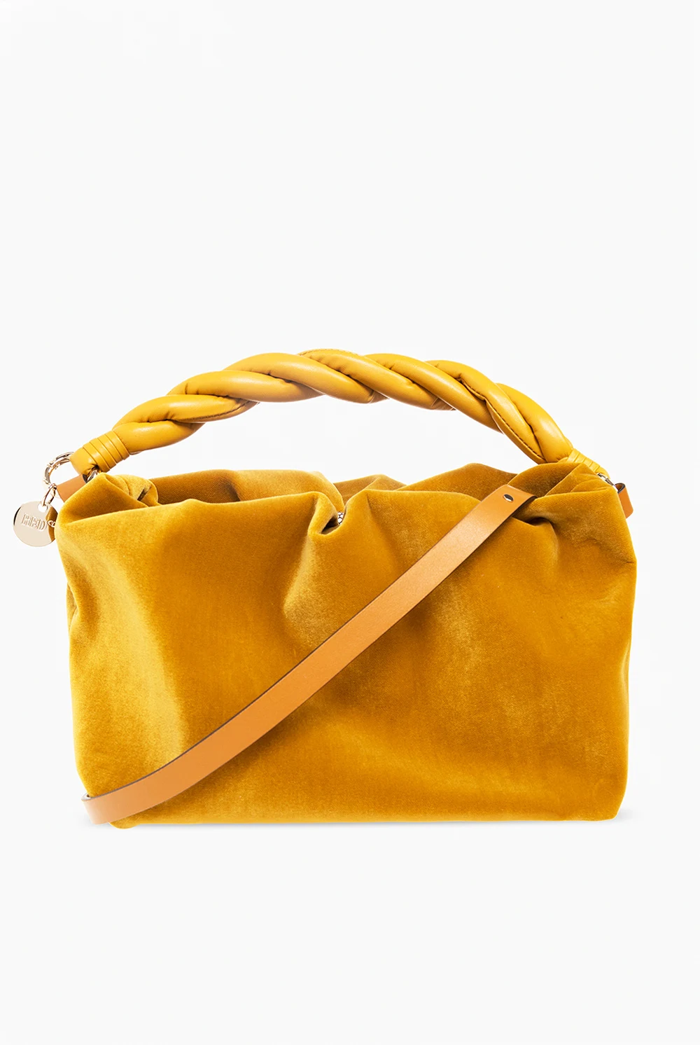 Velvet handbag