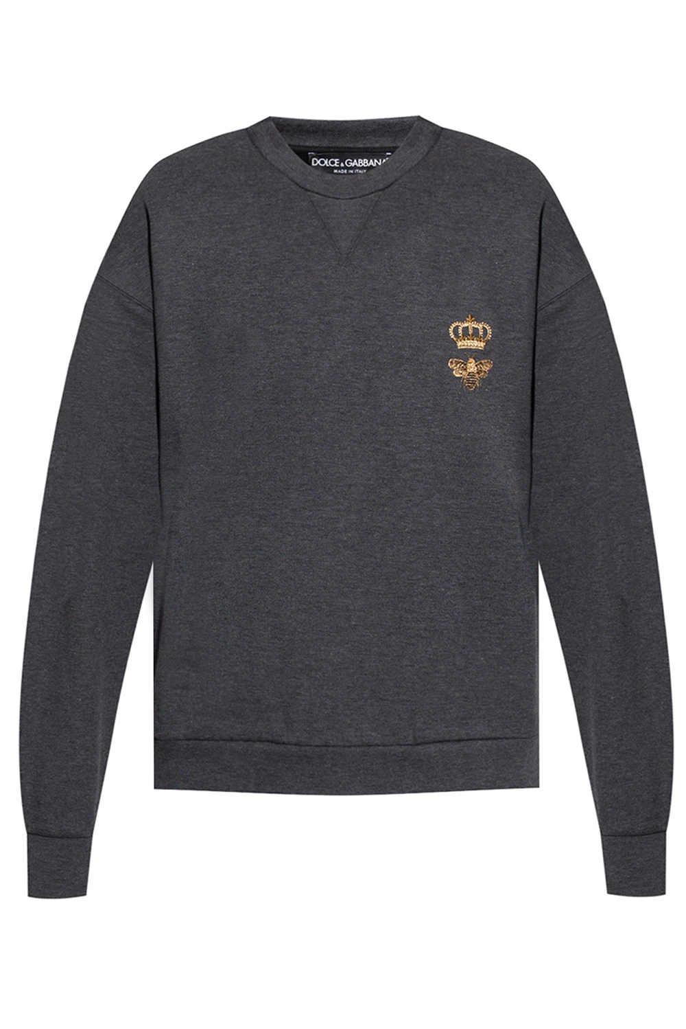 GREY Embroidered sweatshirt