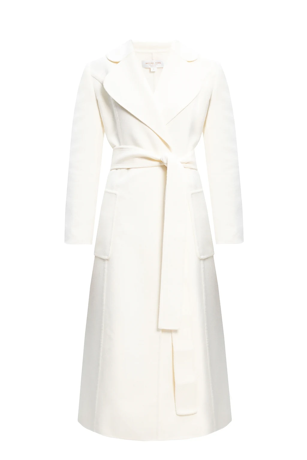 Płaszcz z otwartymi klapami