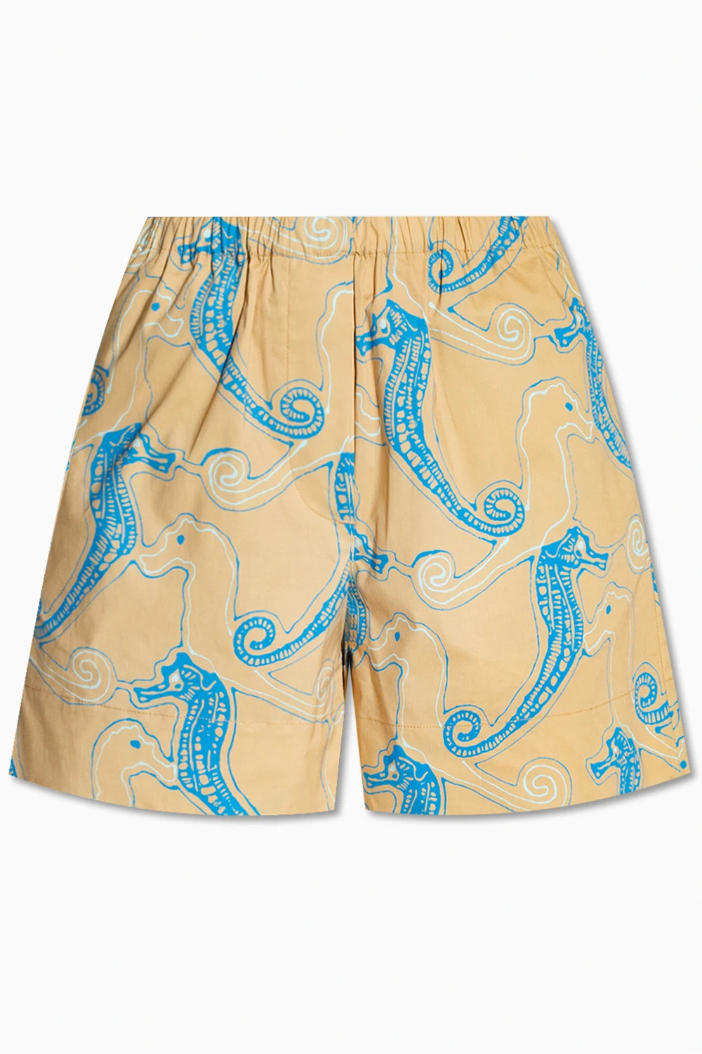 beige ‘Laury’ patterned shorts