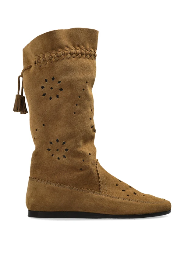 BRAUN Zamschstiefeletten „Welky“