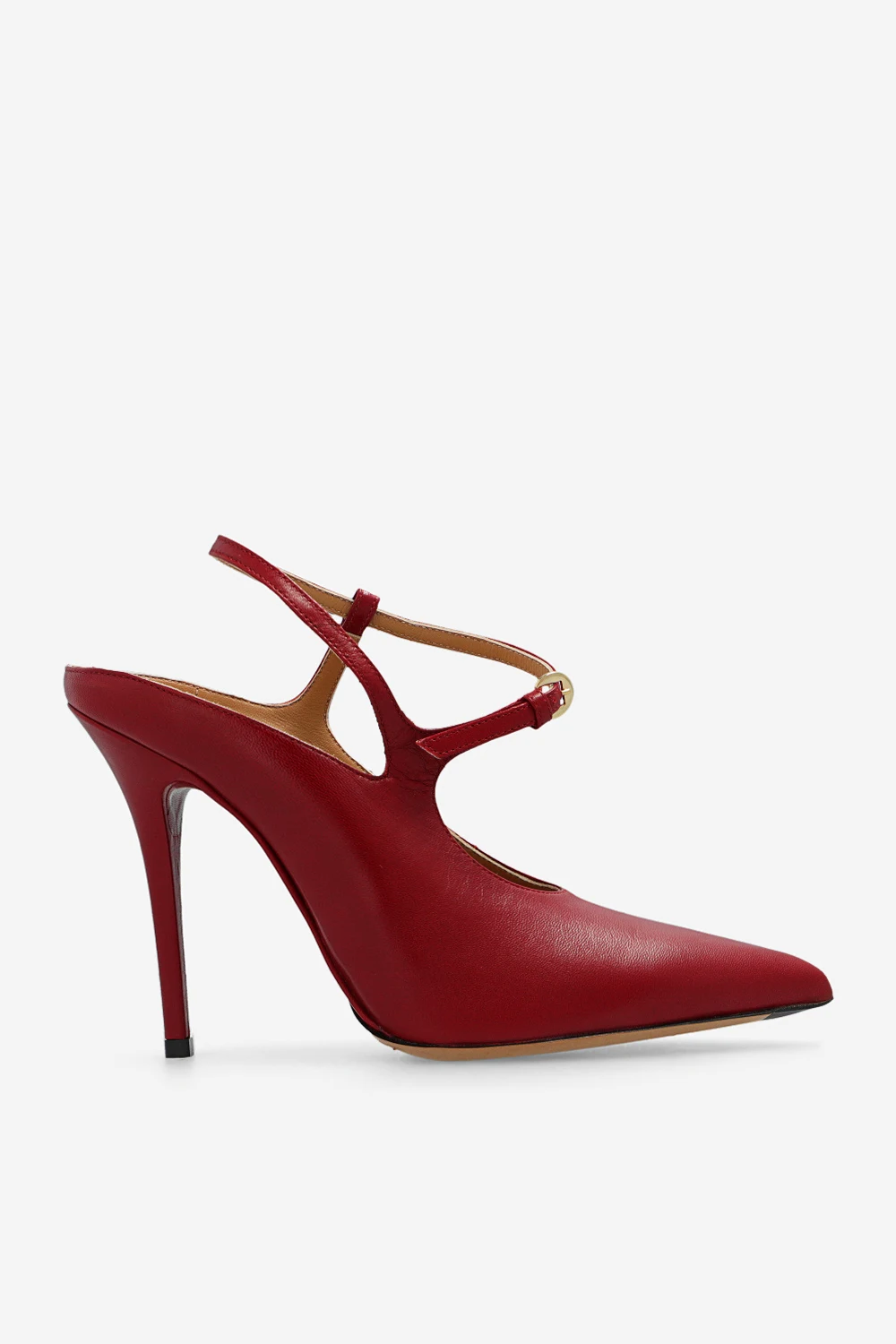 Leather pumps