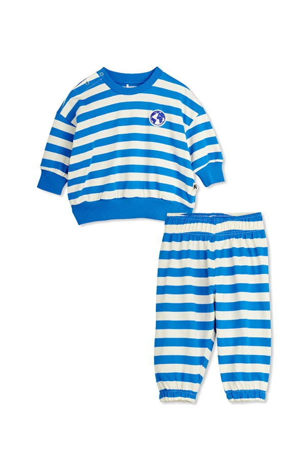 BLAU Set: Sweatshirt und Hose