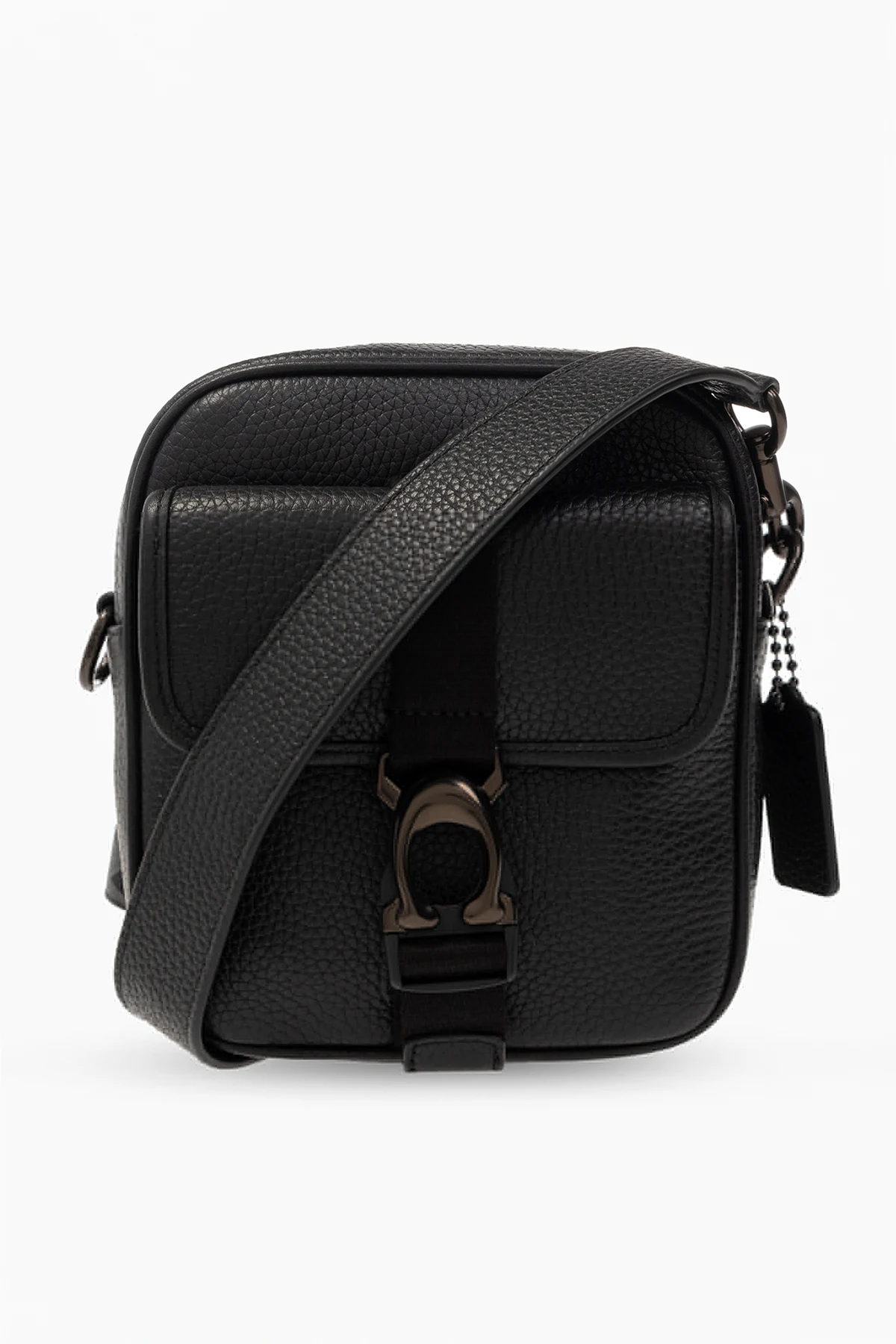 Leather shoulder bag
