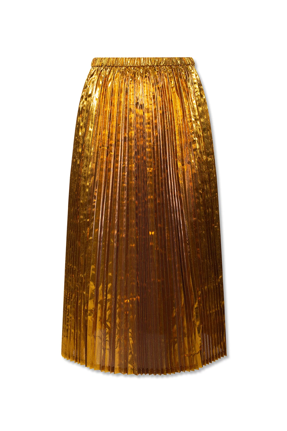 GOLD Pleated skirt