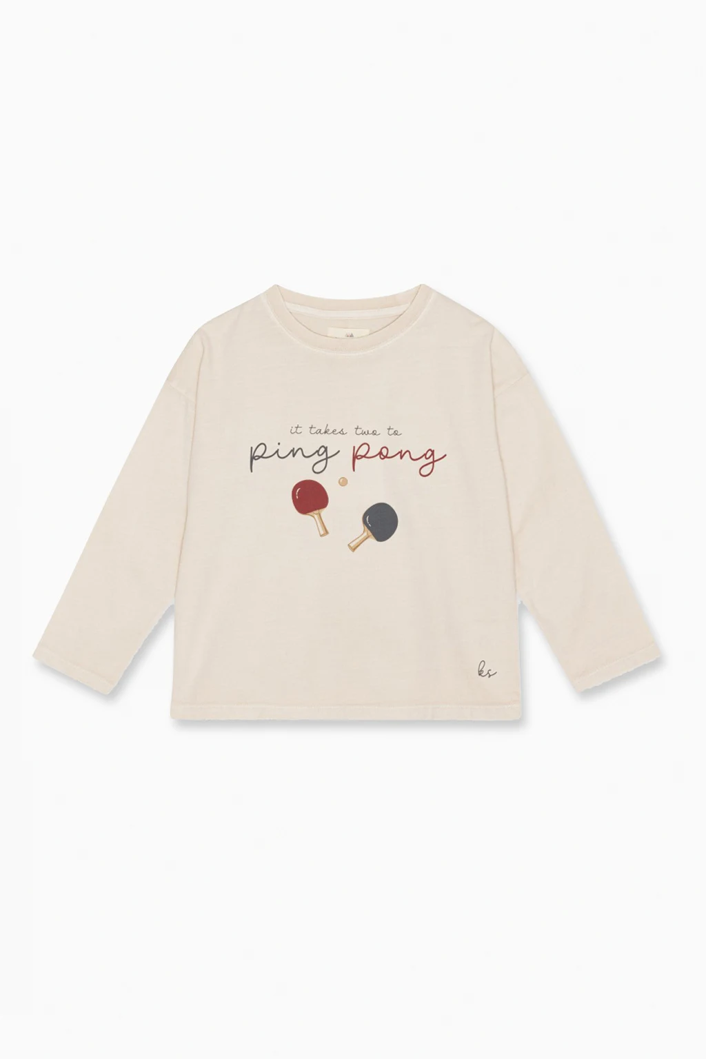 cream Printed T-shirt
