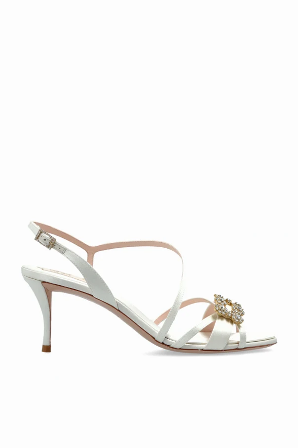 WHITE Heeled sandals