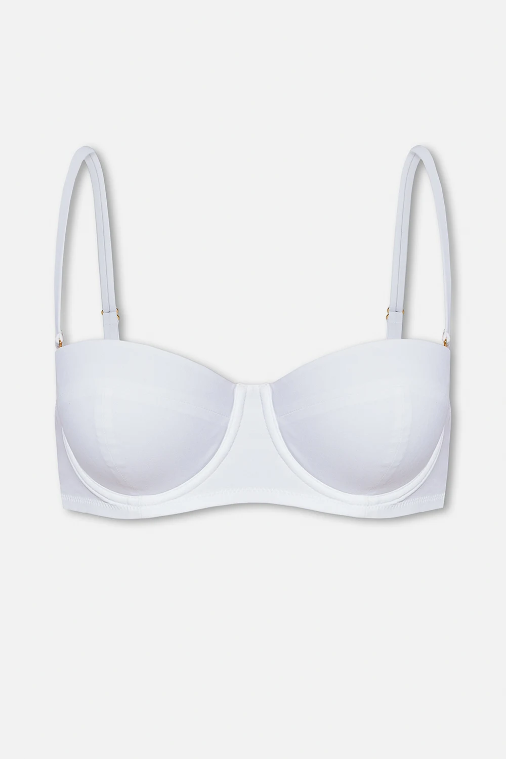 WHITE Bikini bra