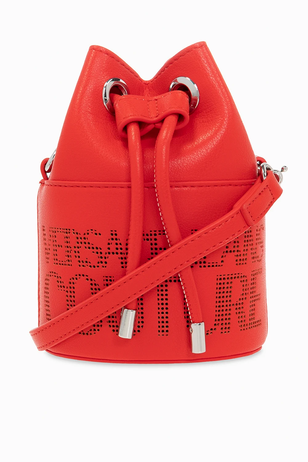 RED Small bucket shoulder bag
