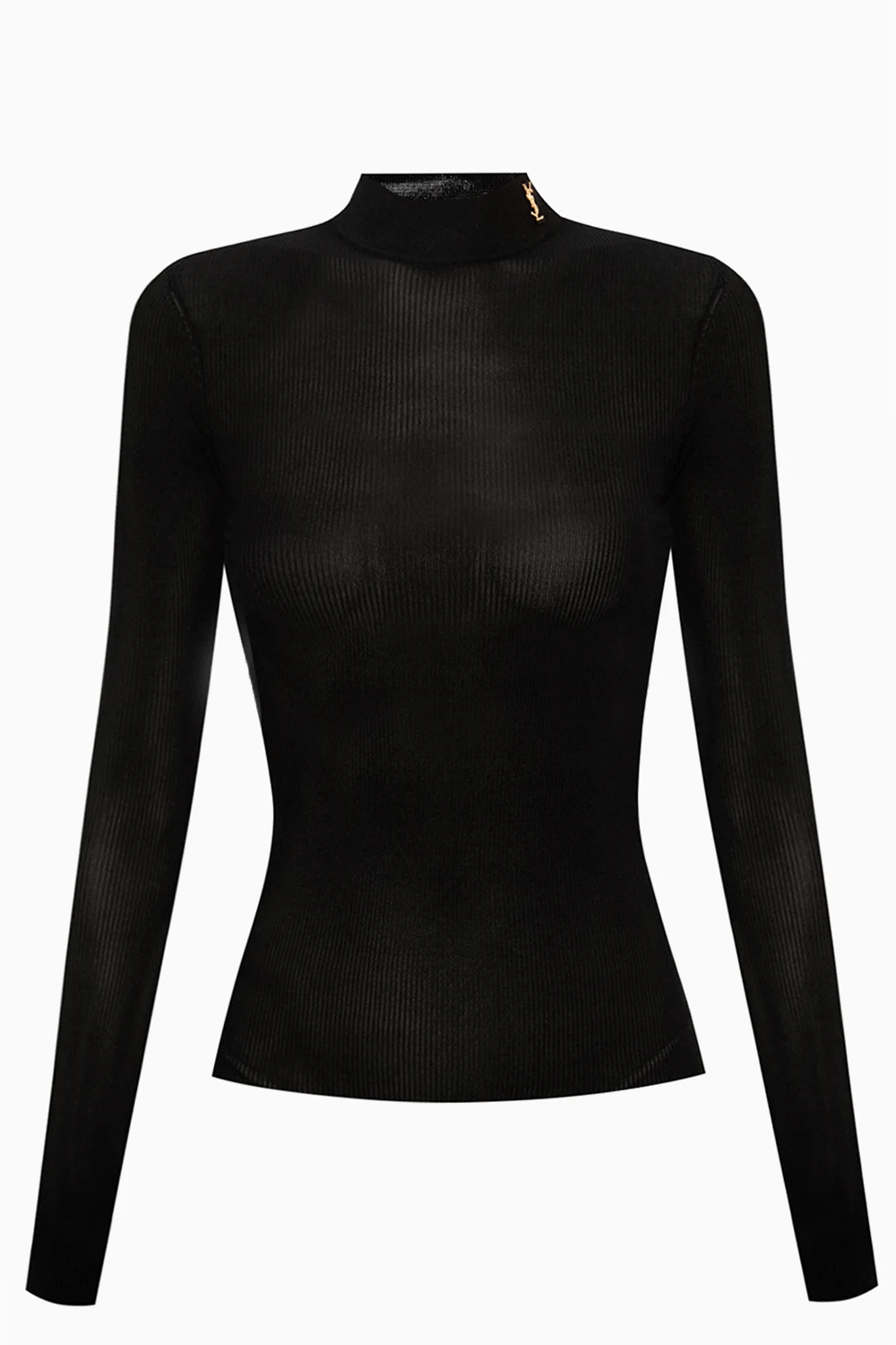 Top with mock neck