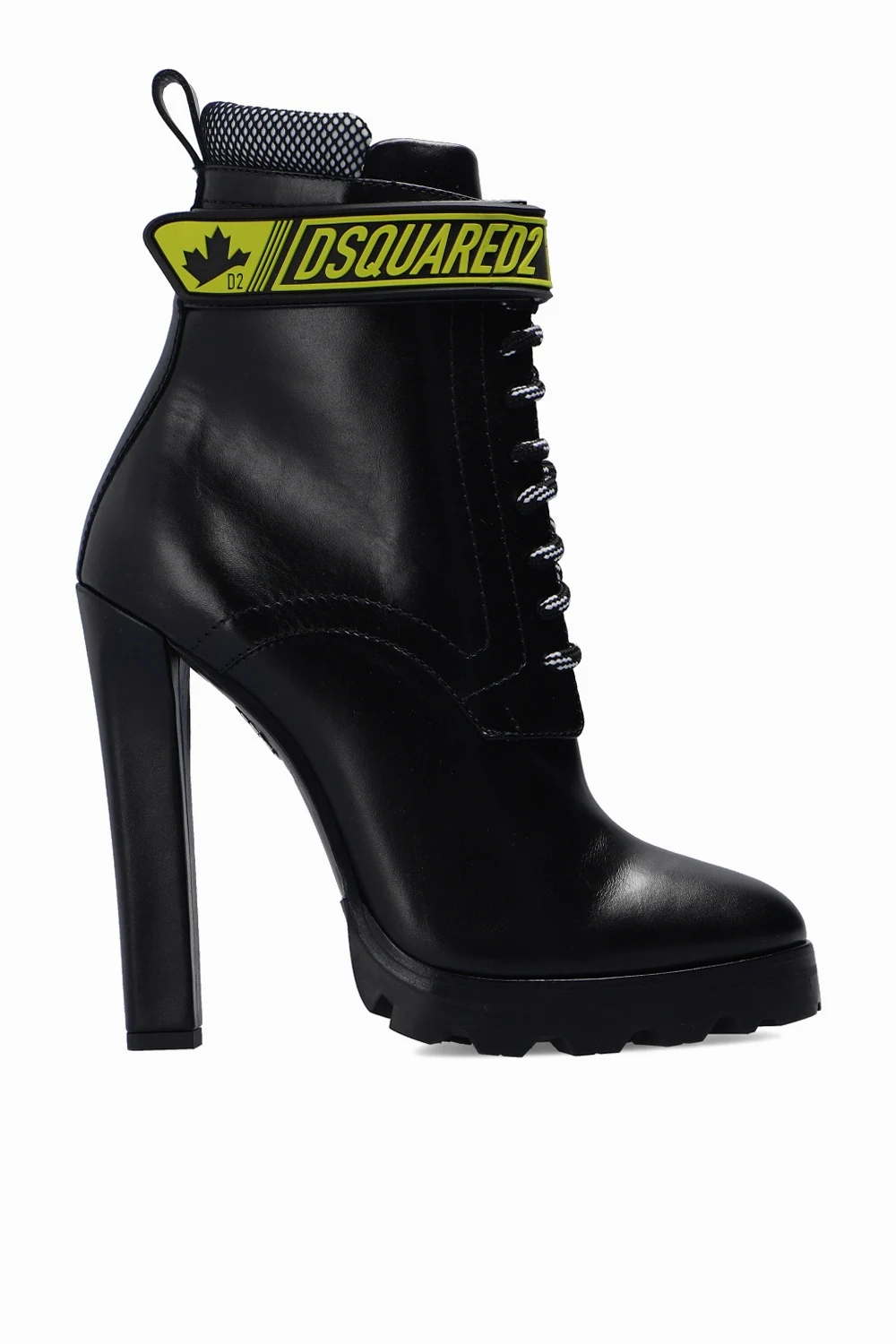 BLACK Heeled ankle boots