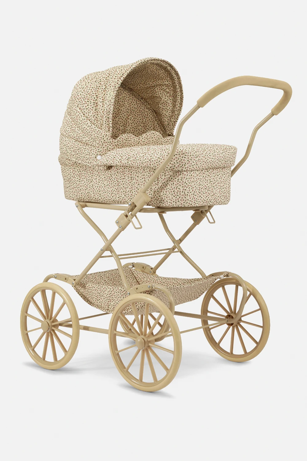 beige Doll pram