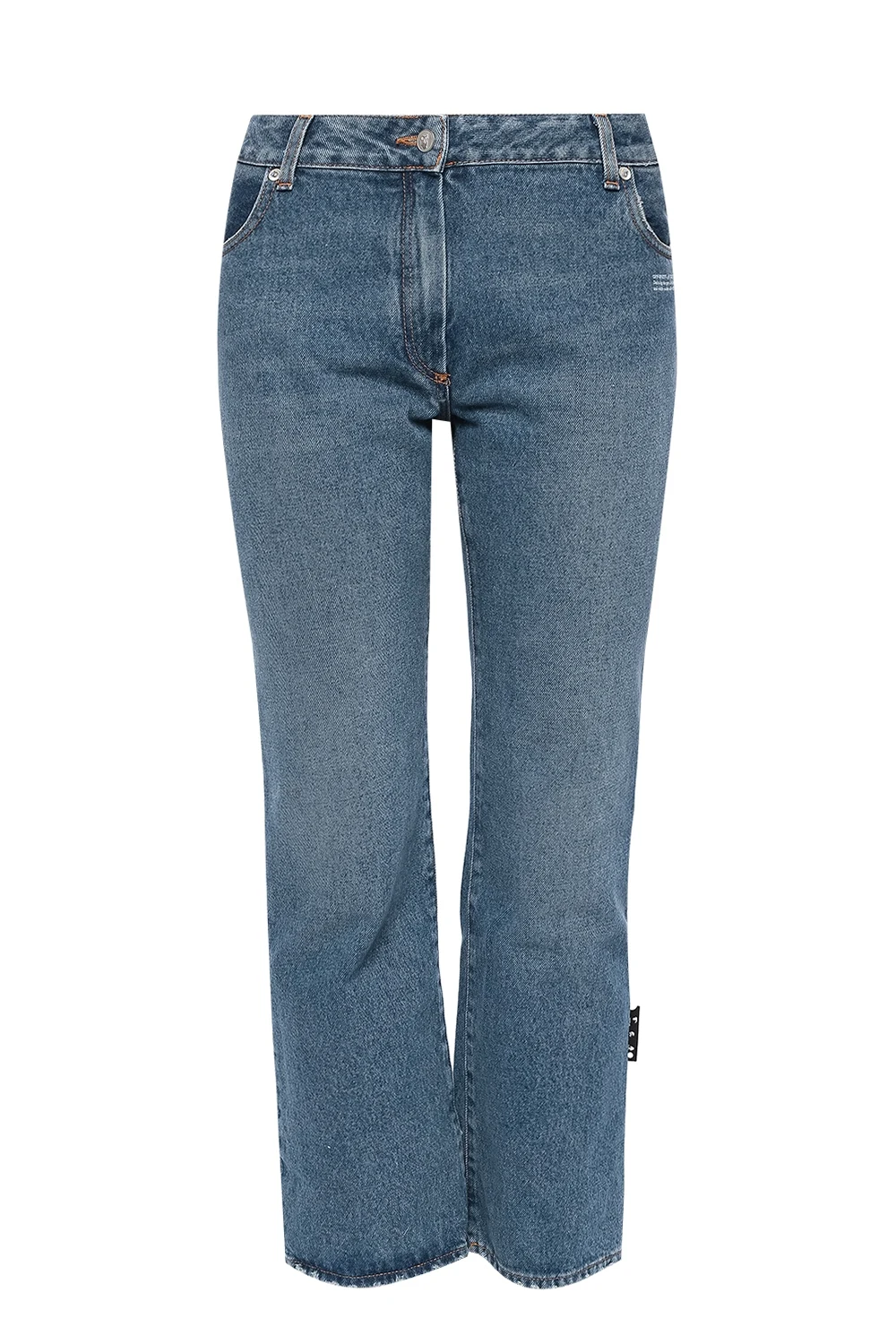 Jeans with logo