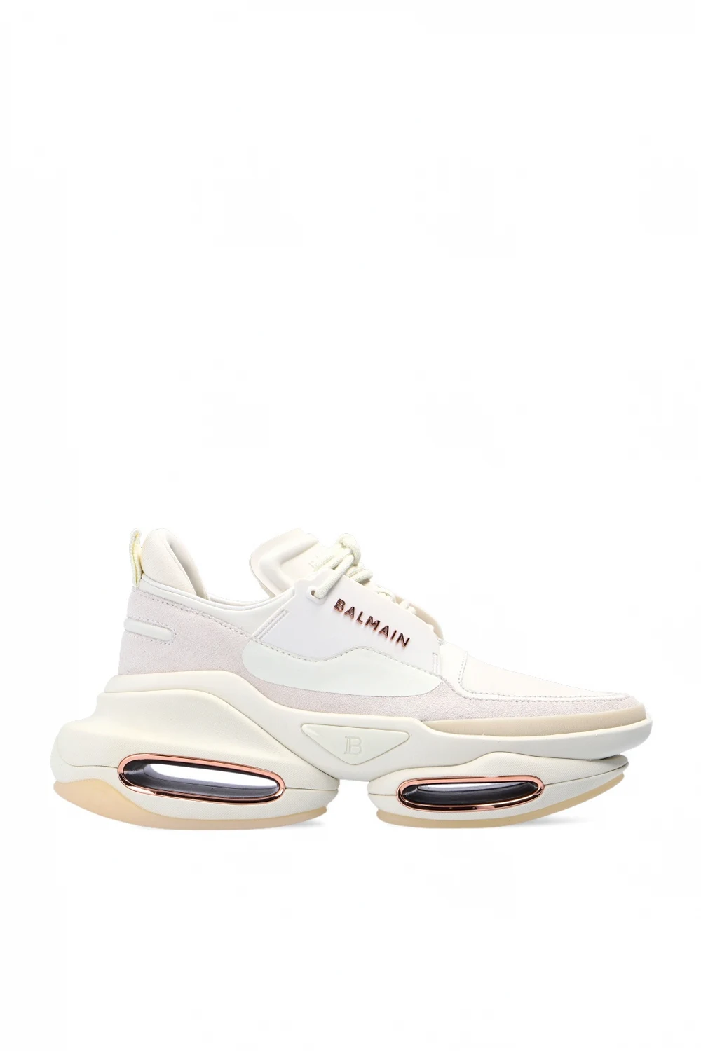 cream Platform sneakers