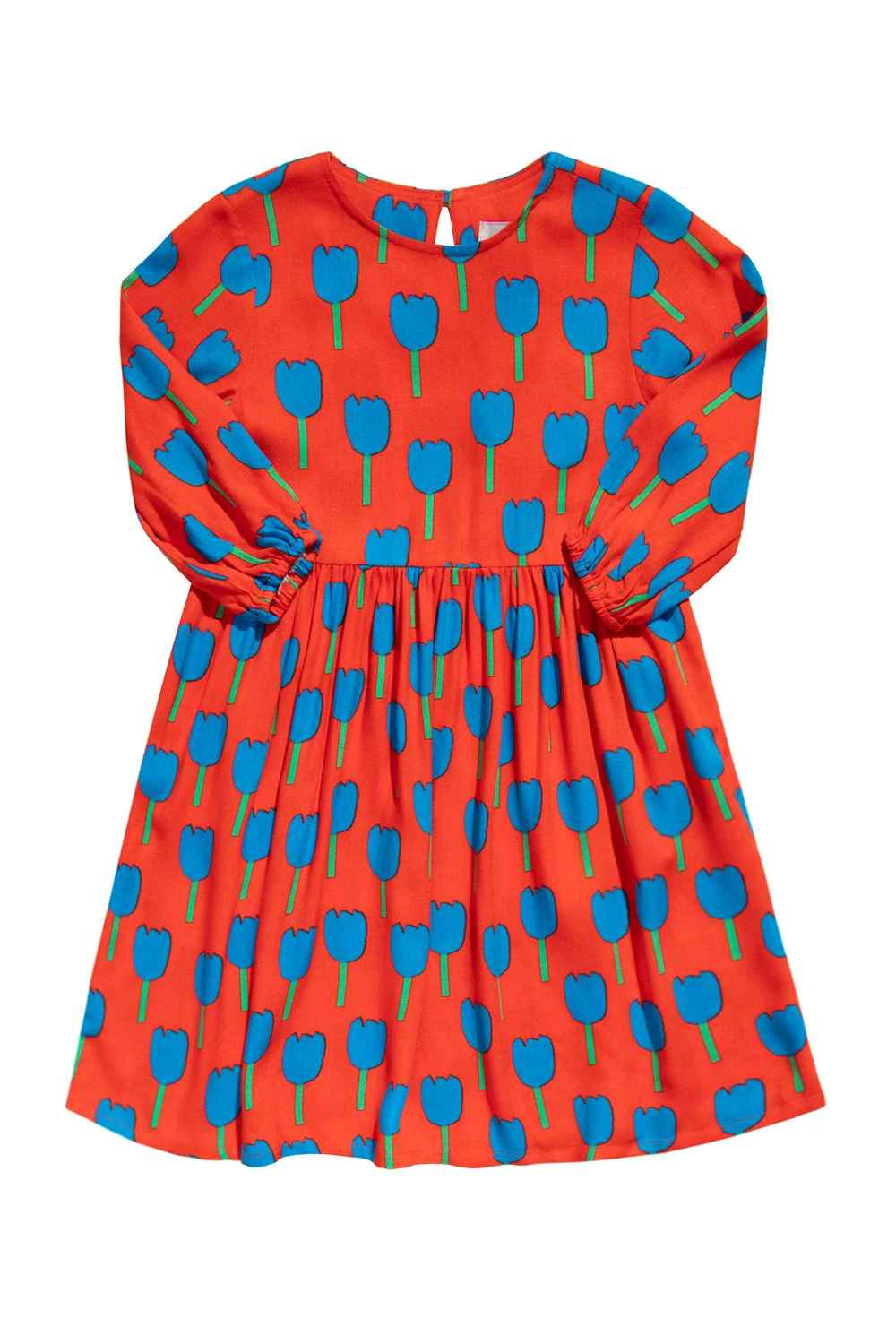 RED Printed dress