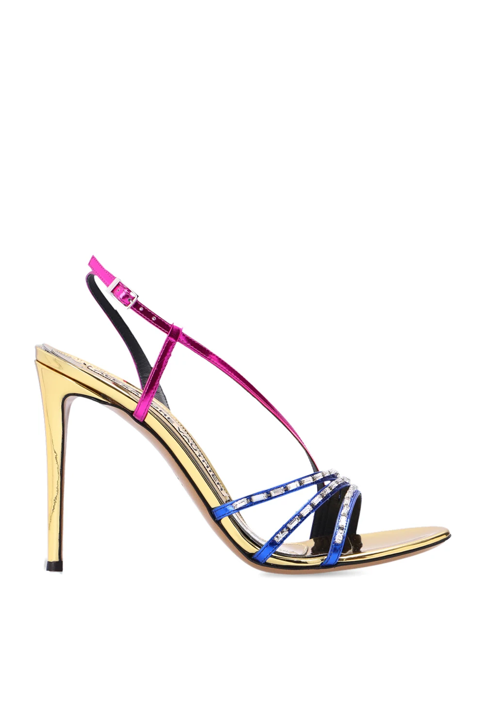 Stiletto-heeled sandals
