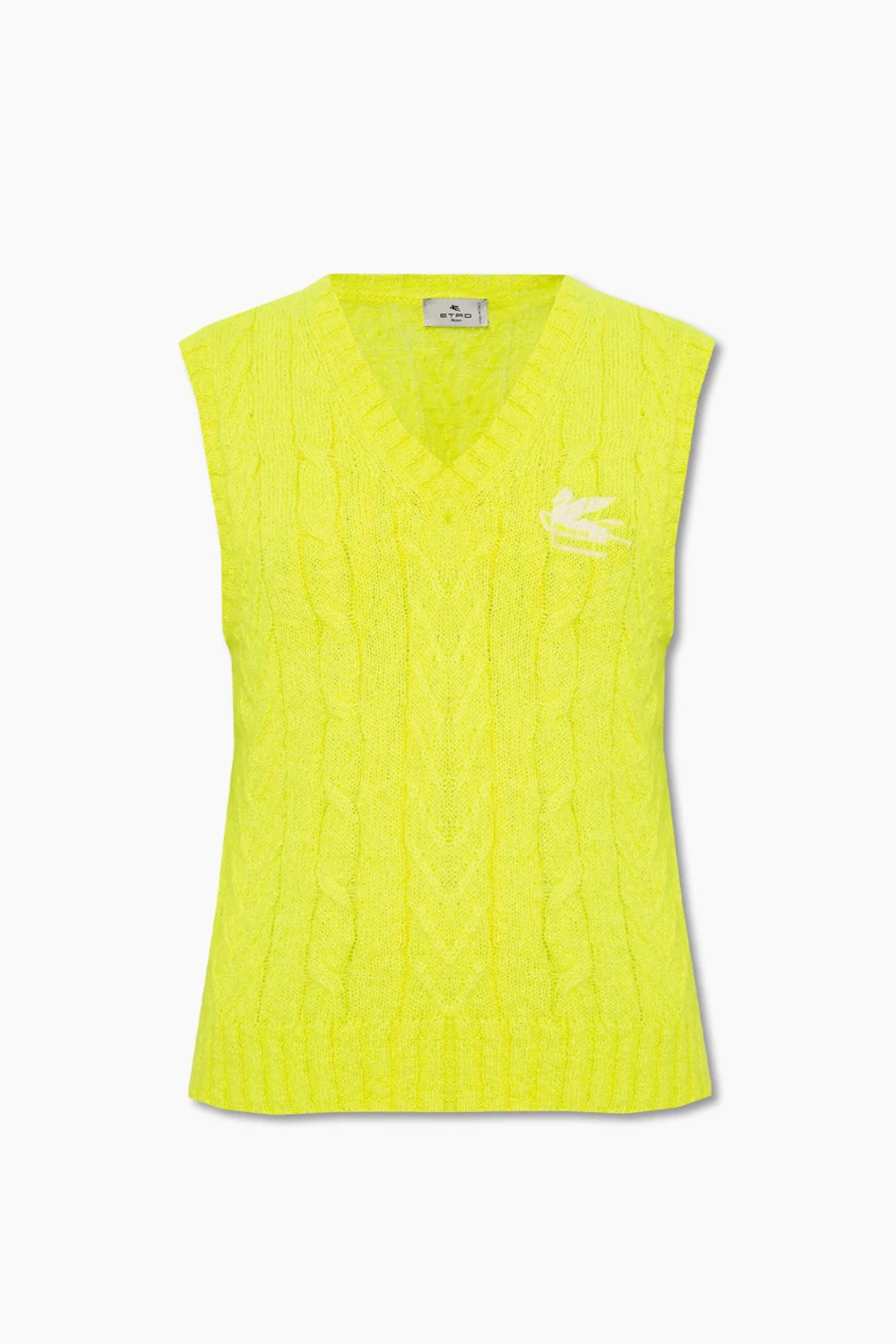 Rib-knit vest
