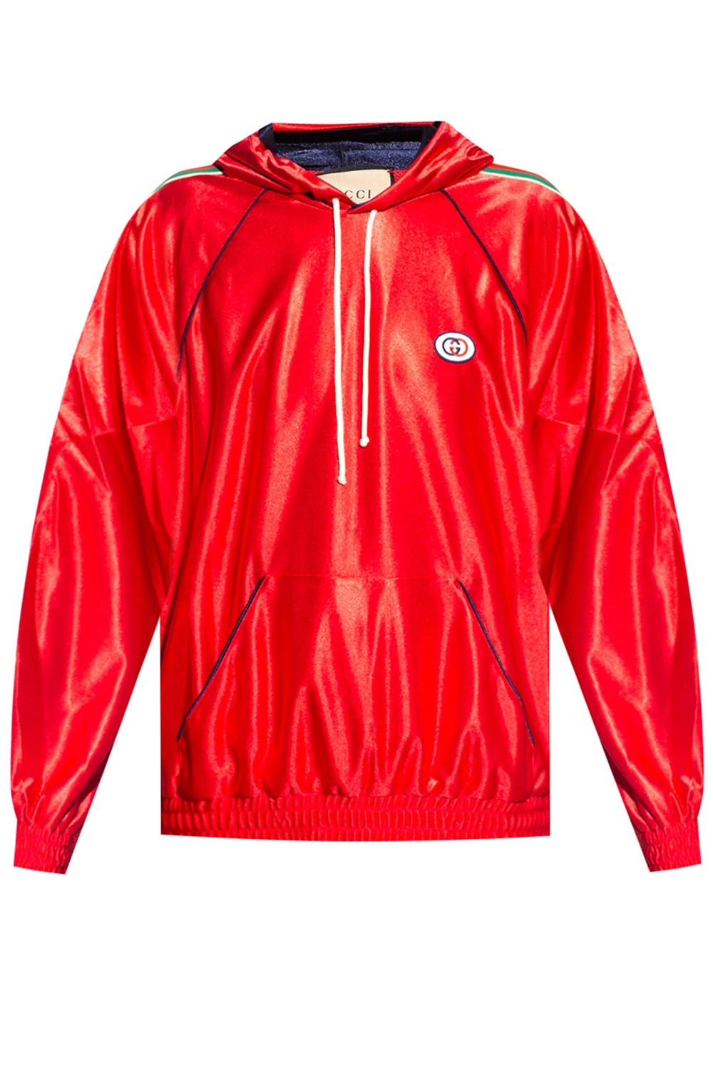 Logo-patched hoodie
