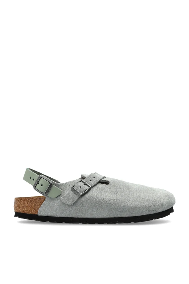 GREEN ‘Tokio II Suede’ slides