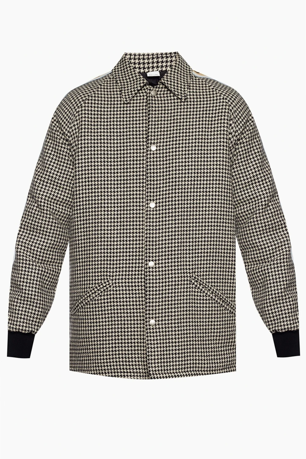 Houndstooth check jacket