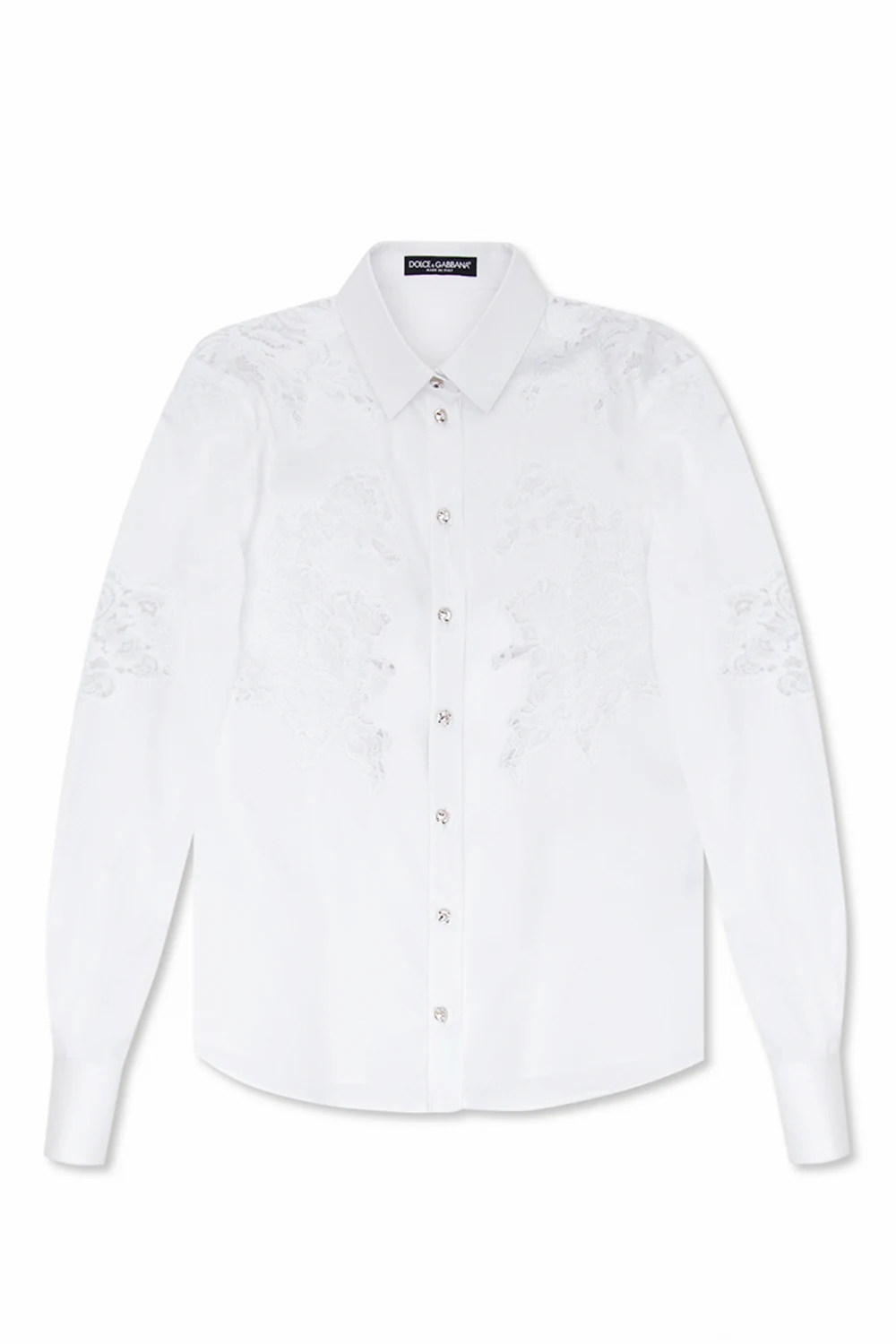 WHITE Openwork shirt