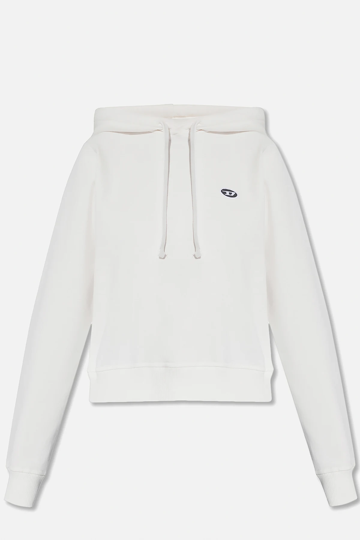 WHITE ‘F-REGGY’ patched hoodie