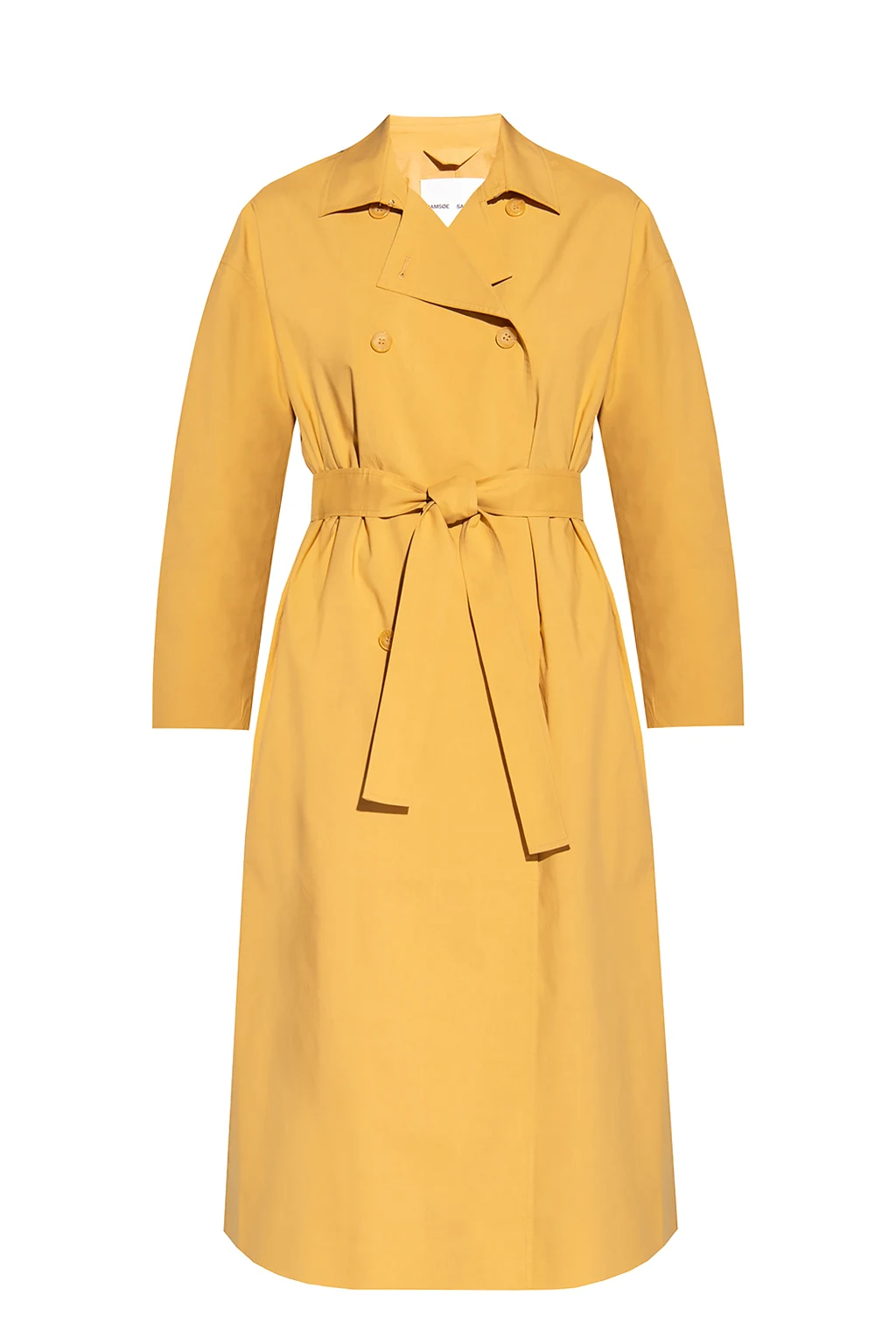 YELLOW  Oversize trench coat