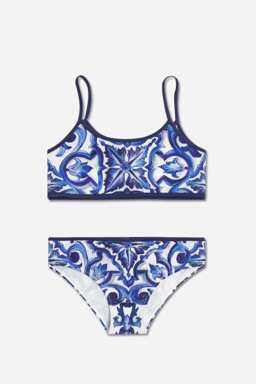 BLUE Two-piece swimsuit